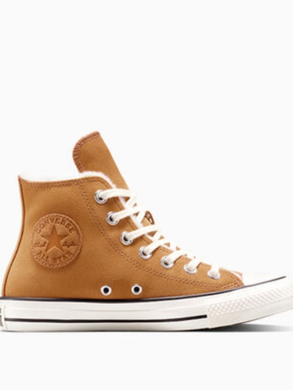 Converse Chuck Taylor All Star Cozy Suede Sneakers- Gingersnap/Egret - Picture 5 of 16